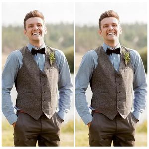 Resmi Damat Yelekleri Ülke Düğün Yün İngiltere Tarzı Özelleştirilmiş İnce Uygun Erkek Takım Prom Sağlamcıları Giyim Bahar Yelekleri