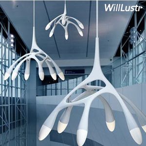 Nästa NLC Pendant Lamp Resin Paw Chandelier Suspension Light Hotel Restaurant Mall Loft Bar Office Dinning Room Living Room Home Lighting