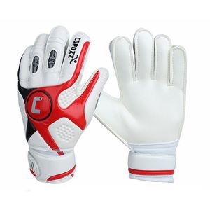 Brand Professional Soccer målvakthandskar 4mm tjock senior Latex Finger Dual Protection Keeper Glove Free Frakt