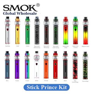 Smok Stick Prince al por mayor-100 original SMOK Stick Prince Vape Pen Kit mAh colores E Cigarette Starter Kit con ml TFV12 Prince Tank auténtico SMOKTECH