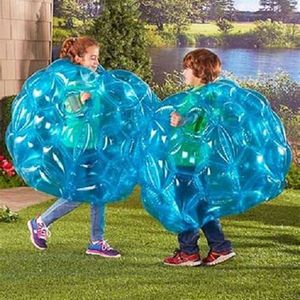 Bola de futebol bolha 3 pés Knockerball inflável Bola de futebol inflável PVC 90 cm para crianças ao ar livre