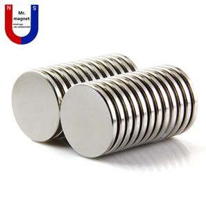 Grossist 30PCS Super stark 20x3 Magnet 203 N35 Permanent Rare Earth Magnet 20mm x 3mm Bransch Neodymmagnet D20x3mm