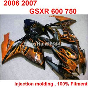 7gifts Injection molding fairing kit for SUZUKI GSXR600 GSXR750 2006 2007 GSXR 600 750 06 07 SS23