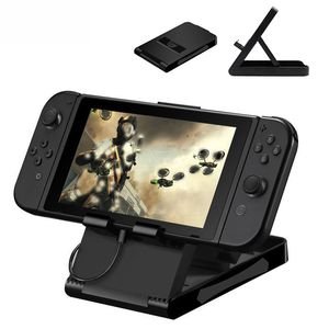 Suporte de mesa de switlite Desktop Ajustável Ângulo Base dobrável Playstand Suporte para Nintend Switch NS Alta Qualidade Fast Ship