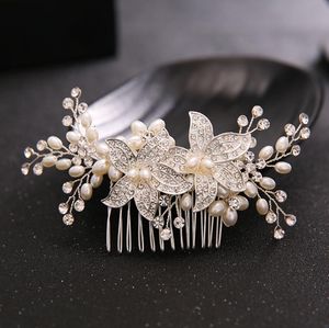 Pettine da sposa, decorazione per studio fotografico, perline diamantate, ornamenti per la testa, accessori da sposa, abiti da sposa