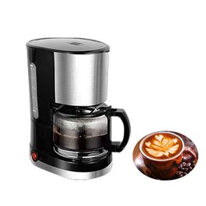 Qihang_top 220V Electric Coffee Maker American-Type Drip Kaffebryggare Hushållens elektriska espressokaffe Maskinpris