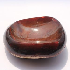 DS Natural Crystal stone Red Agate Ashtray with Free shipping