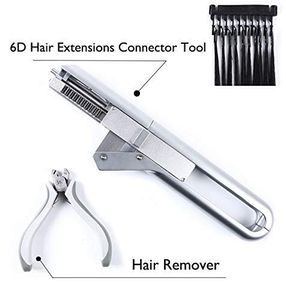 High-end 6D Extensões de Cabelo Ferramenta Rápida Ferramenta de Remoção de Conector Da Máquina de Extensões de Cabelo Para Equipamentos de Salão Profissional