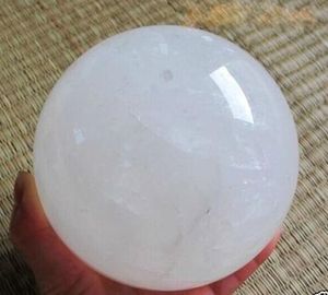 10mm Natural Clear Quartz Crystal Kula Healing Ball