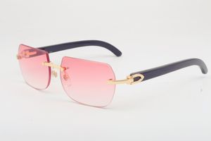 óculos de sol de canto preto natural, 8100906 óculos de sol personalizados, podem ser lentes gravadas, tamanho: óculos de sol 56-18-140mm,