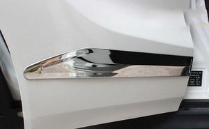 Högkvalitativt rostfritt stål 4st Sidan Dörr Body Decoration Trim Door Sucff Bar Protective Plate With Logo för Suzuki Vitara 2015-226L