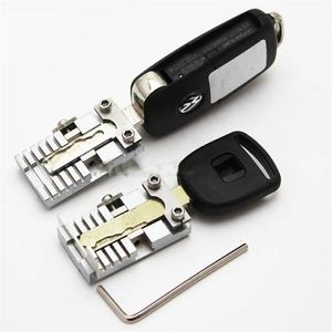 Wholesale HUK Multi-Function Universal Auto or House Key Machine Fixture Clamp Locksmith Tools