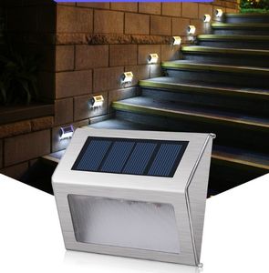 Wasserdichte LED Solar Licht Lampen 2Leds Garten Lichter Outdoor Landschaft Rasen Lampe Solar Wand Lampen