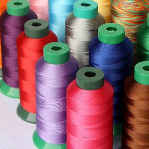 210d Nylon Suture Industrial Sewing Thread Strong Shiny Light Reflective Thread For Sewing Machine Thin Leather Canvas Curtains