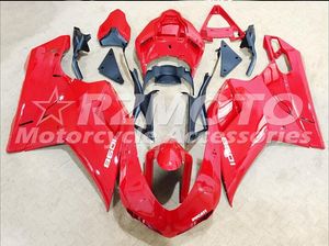 Injection ABS Plastic Fairings For Ducati 1098 848 1198 Year 2007 2008 2009 2010 2011 2012 Motorcycle Red T5