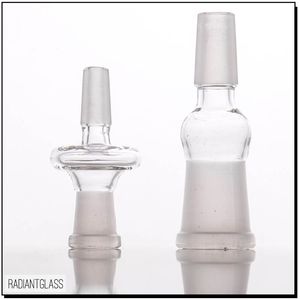 Hookahs Manufacturer glass adapter 10mm male to 14mm female converter use for bong water pipe oil rig