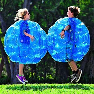 Bumper Ball Soccer 3ft Uppblåsbara kroppsbubbla bollar PVC Zorb Ball 90cm för barn utomhus kvalitet garanterad gratis frakt