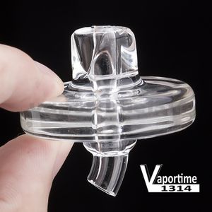 Accessori per fumatori UFO Tappo in carburo di vetro OD 38mm Cupola con foro per aria Bong Quartz Banger Nail Dab Rigs Hookha Bong per pipa ad acqua 743