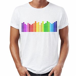 Wholesale el music resale online - Summer Sound Activated Led Men T shirt Equalizer Music El T Shirts Light Up And Down Tumblr Graphic Tee Rock Tshirts