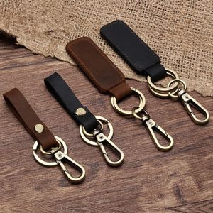 KEY CHAIN & LEATHER Belt Loop Key Holder Pocket Wallets Ring Keychain Keyring Keyfob Detachable Gifts QDD9384