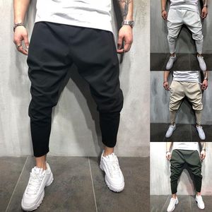 Wyposażenie 2019 Moda Mężczyźni Joggers Ołówkowe spodnie dresowe Sportswear Fitness Track Spodnie Hip Hop Fajne Spodnie Streetwear Pantalon Hombre