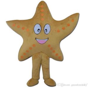2018 Hot sale EVA Material 5 style starfish Five-pointed star Mascot Costumes Cartoon Apparel Birthday party Masquerade