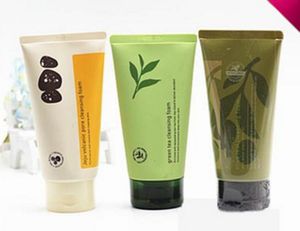 InnisFree Jeju火山孔クレンジングフォームオリーブリアルクリエイスフォーム緑茶クリーニングクレンザー顔の泡フェイスクリーム