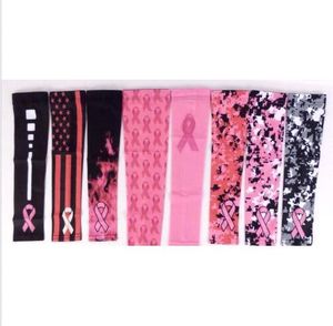 Arm Sleeve cancer 2018 Novo Compressão Arm Leg Warmers manga esporte baseball basquete de futebol camuflagem mais de 128 tipos de cores