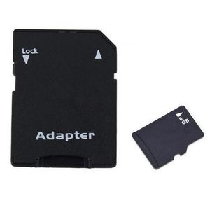 100% Gerçek 8 GB Bellek TF Kart Hakiki 8 GB Adaptörü ile Cep Telefonu MP3 / 4/5 Oyuncu Tablet PC