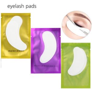 factory price thin hydrogel eye patch for eyelash extension under eye patches lint free gel pads moisture eye mask 15000pcs wholesale