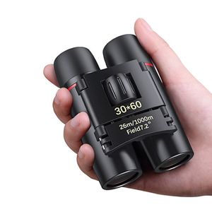 Mini binocolo portatile da esterno 30x60 compatto per adulti Telescopio binoculare impermeabile Visione notturna a infrarossi Piccolo telescopio