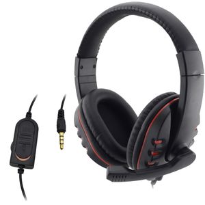 Livraison Gratuite Hot New Wired 3.5mm Gaming Headset Casque Écouteur Musique Microphone Pour PS4 PlayStation 4 Jeu PC Chat fone de ouvido