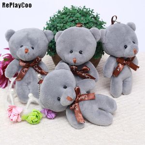50PCS Kawaii Teddy Bear Plush Toy Stuffed Animal Soft Doll Teddy Bears Stuffed cm Pendant Kids Toys Wedding Gifts GMR017