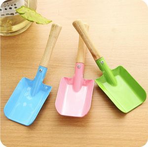 Fashion Garden Hardware Tools Mini Gardening Shovel Colorful Metal Small Shovel Kids Garden Spade Tool LX3524