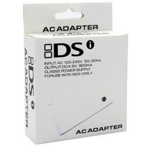 Detalhes de qualidade superior sobre parede Home Travel Battery Carregador CA adaptador para Nintendo DSI / XL / 3DS / 3DS XL Frete grátis 100 pcs / lote