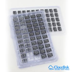 Cloudisk実容量クラス4 16GBマイクロSDカード16GメモリカードSDXC 16 GB microSD CE FCC認証TFカード品質バルク