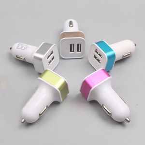 Car charger dual usb ports travel adapter 24V/12v AC fast adapter charge dock travel chargers for new iphone 12pro max note 20 s21