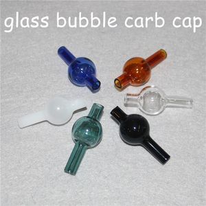 quartz banger carb cap,glass Bubble carbcap fit bar 4mm 2mm thickness bangers nail domeless nails cap oil rigs