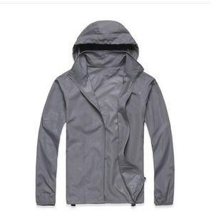 2018 Summer New Brand Brand Menino Menino Fast Secying Outdoor Casual Sports Impermeável Jackets UV Coats Windbreaker Pasm preto