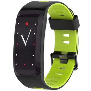 Smart Armband Blodtryck Hjärtfrekvens Monitor Smart Watch Bluetooth Pedometer Sport Smart Watch för IOS Android Telefon Klocka