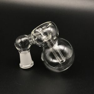 バブラーとカラバシュの雄の男性10mm 14mm 18mm 18mm ashashcatcherボウル用のバブラーとカラバシュの女性のキャッチャーボウルを無料のDHL配送ガラス灰キャッチャーボウル