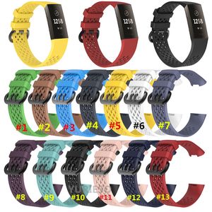 Colorful Band for Fitbit Charge 3 Sport Silicone Band wrist Strap For Fitbit Charge3 Bracelet Smart Wristband Smart Accessories