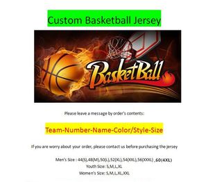 New American Basketball Custom Jerseys All 30 Teams Customized Stitched Any Name Number S-4XL Mix Match Order youth men womens kids Jerseys