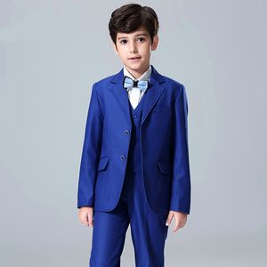 Nimble blue suit for boy School Formal Set Button blazers for boys roupas infantis menino Boys Suits For wedding jogging garcon
