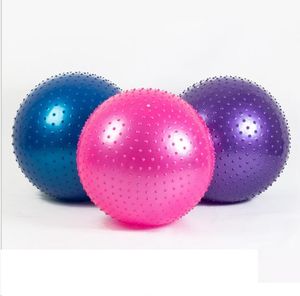 65 cm Yoga-Fitness-Punkt-Massageball, aufblasbare Yoga-Übungsbälle, Pilates-Fitnessball, Ausgleichstrainerball, explosionsgeschützte Bälle