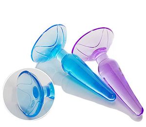 Geléias de cristal Butt Plug, barato e de Alta qualidade plug Anal para iniciantes, brinquedos do sexo Anal para homens e mulheres, produtos do sexo S921