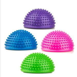 Hemispheres Stepping Stone Durian Massage Ball Kids Children Kindergarten Integrazione sensoriale Balance Training Giocattoli palla da yoga gonfiabile