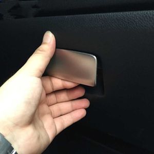 Glove Box Switch Panel decoration cover trim for Mercedes Benz GLA X156 CLA C117 A class Stainless steel Car styling