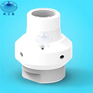 2 pcs per lot, anti- corrosion 1" NPT thread PTFE rotary tank washing nozzle for Enamel reactor