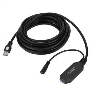 Freeshipping 5 Meters Super Speed Up to 5Gbps USB 3.0 Type A Male To Female Active Extension Cable for PC Camera